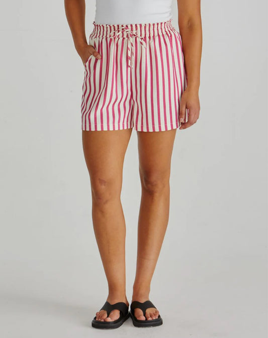 HENRI SHORT - PINK STRIPE