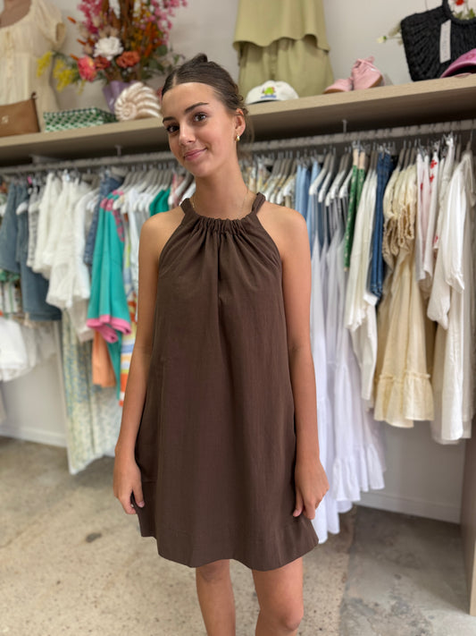 Hazel Halter Dress