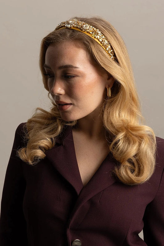 SABLE HEADBAND - YELLOW GOLD