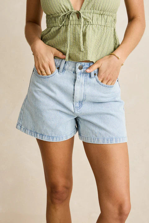 Staple Denim Short - Light Blue