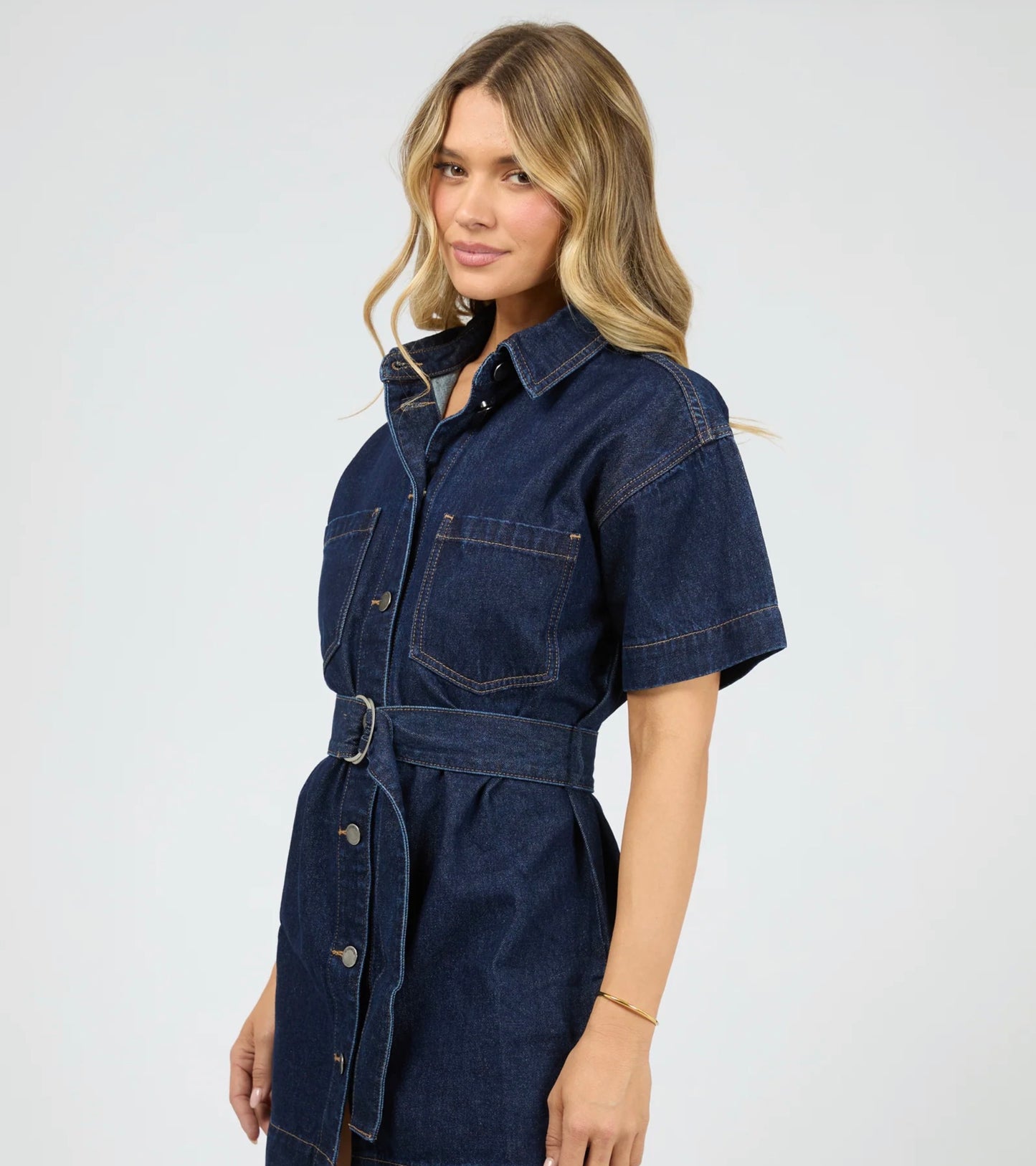 SUNNY DENIM DRESS INDIGO