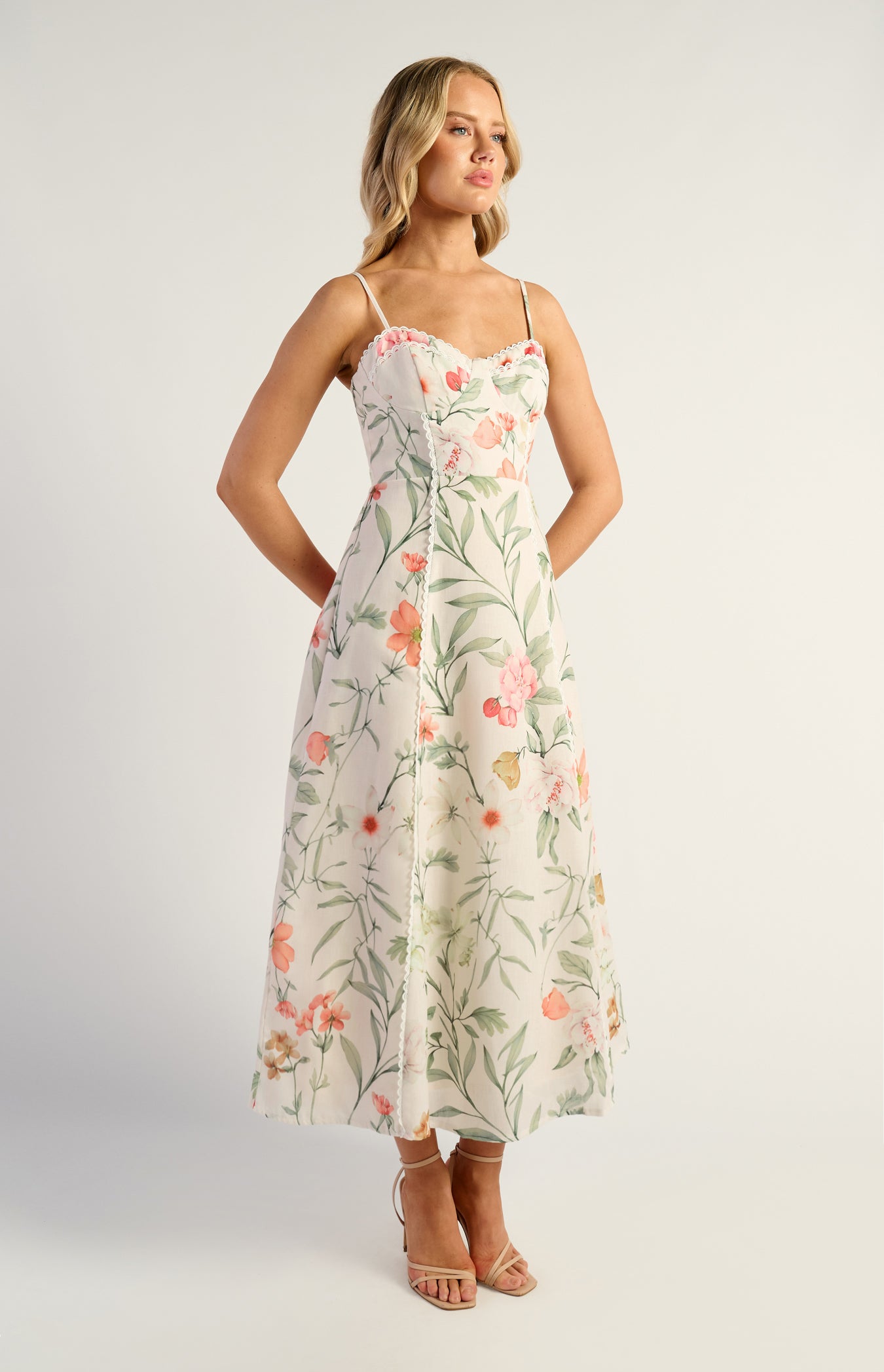Flora Midi Dress