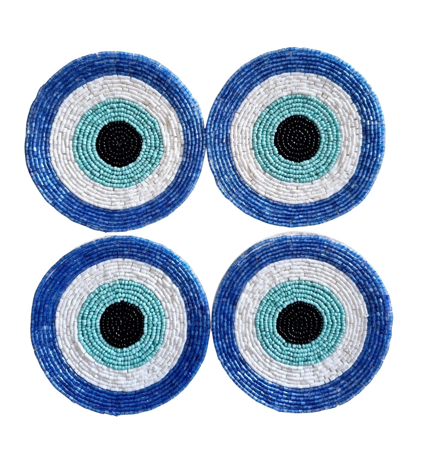 BEADED COASTER SET