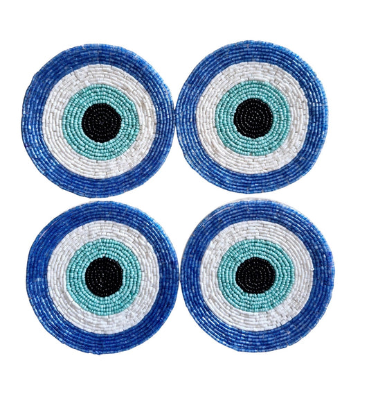 BEADED COASTER SET