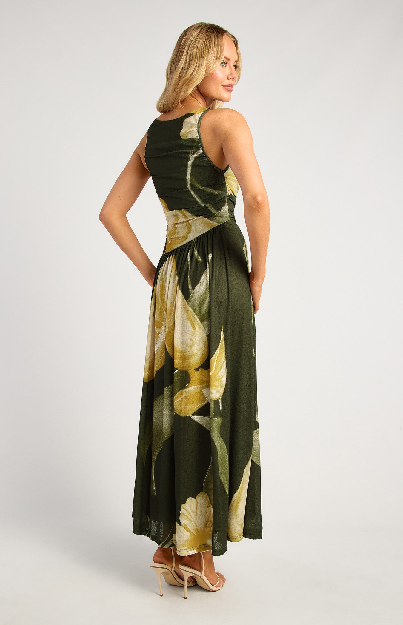 Olive Bloom Maxi