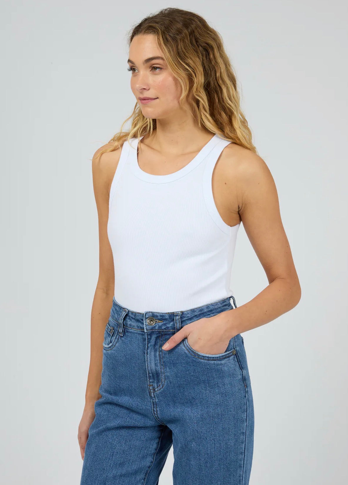 ELLA TANK WHITE