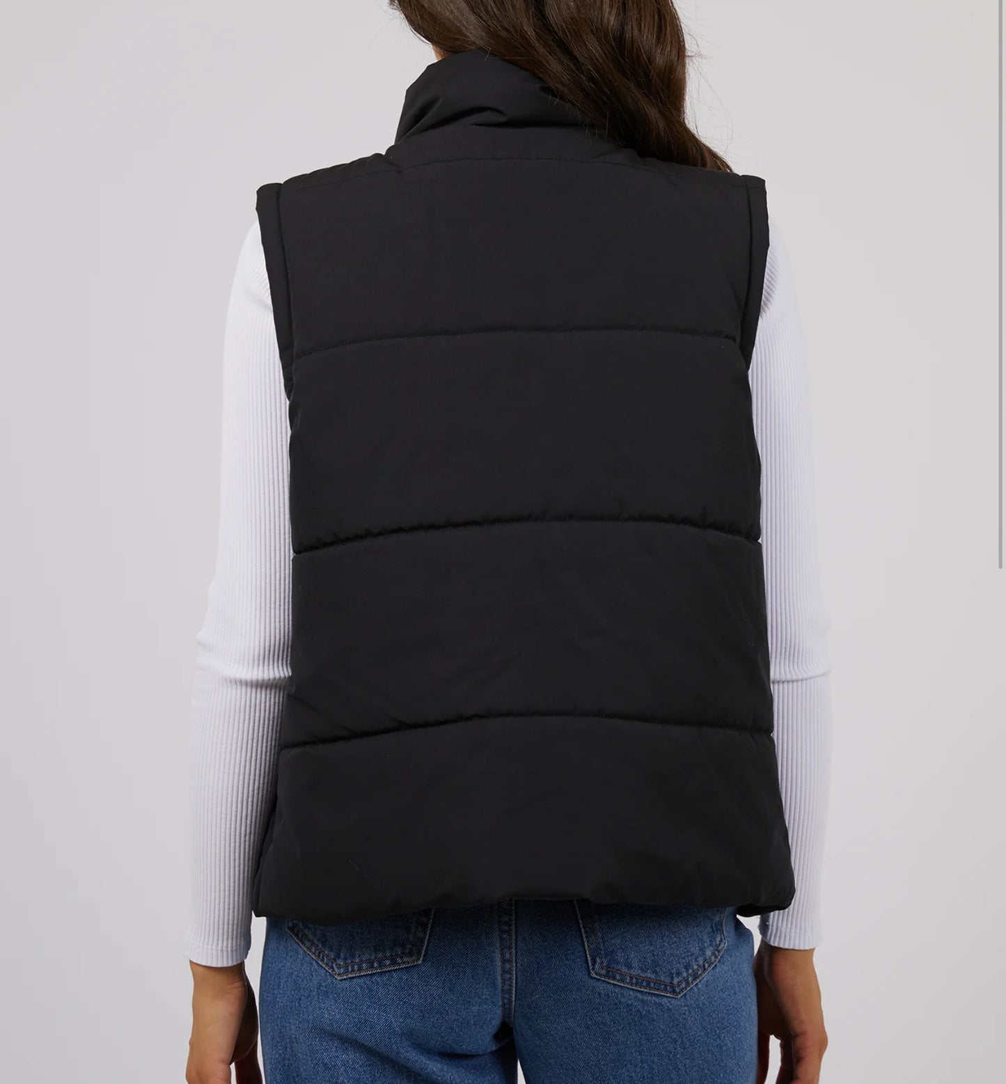 CLASSIC PUFFER VEST - BLACK