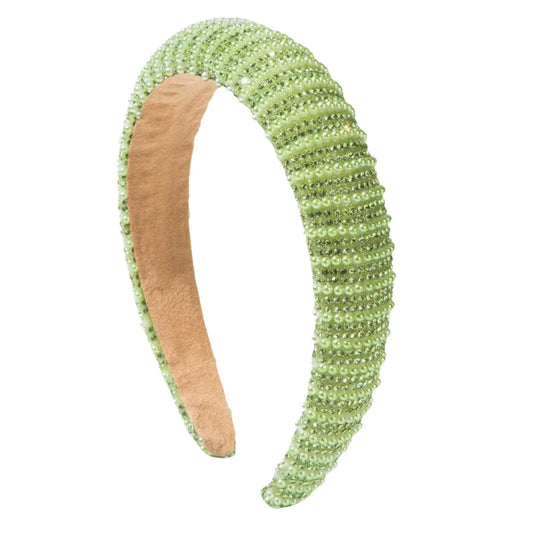 Nik Lime Embellished Headband