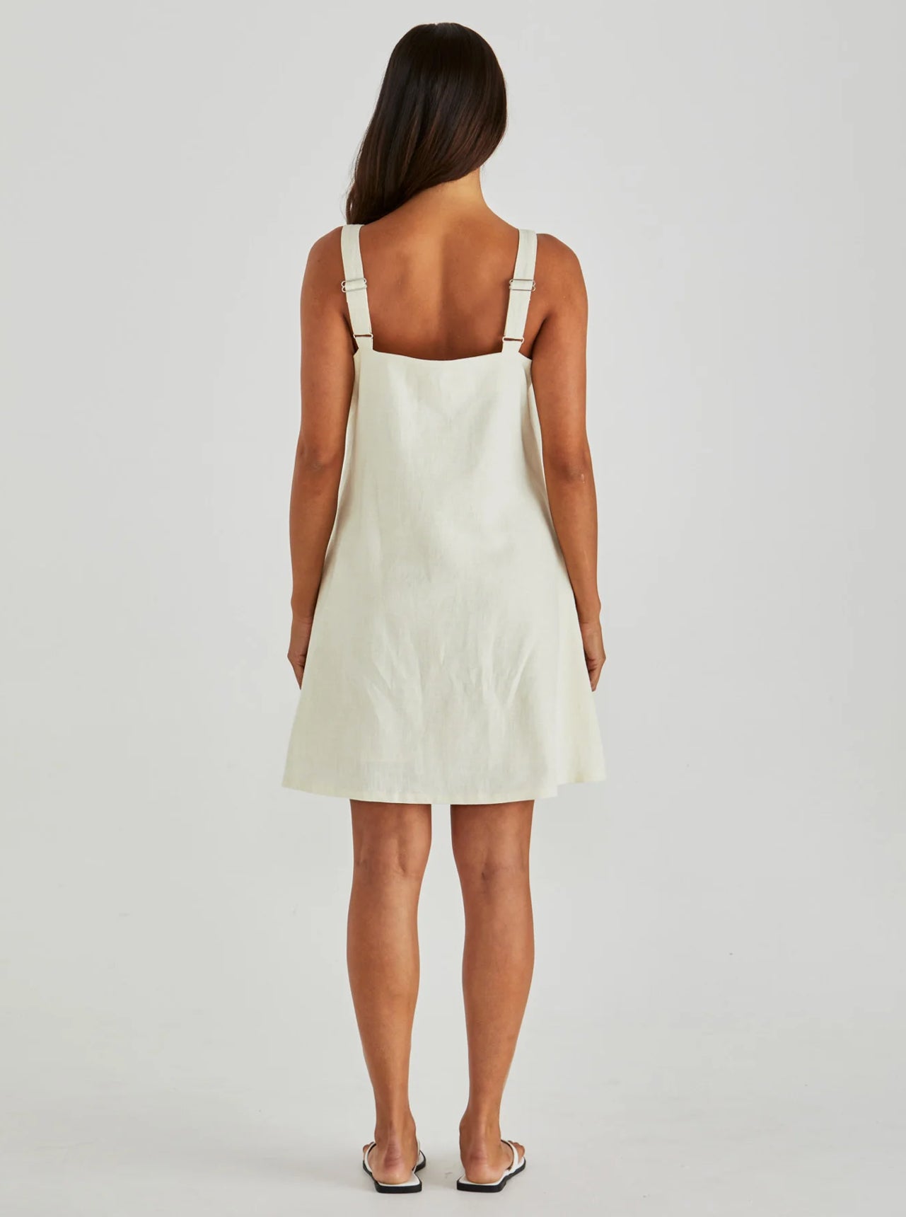 VIENNE MINI SHIFT DRESS - BUTTER YELLOW