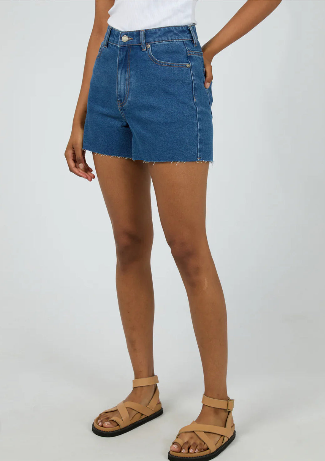 RICKY DENIM SHORT HERITAGE BLUE