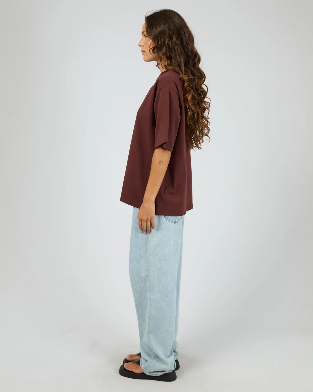 SILENT LUXE TEE CHERRY