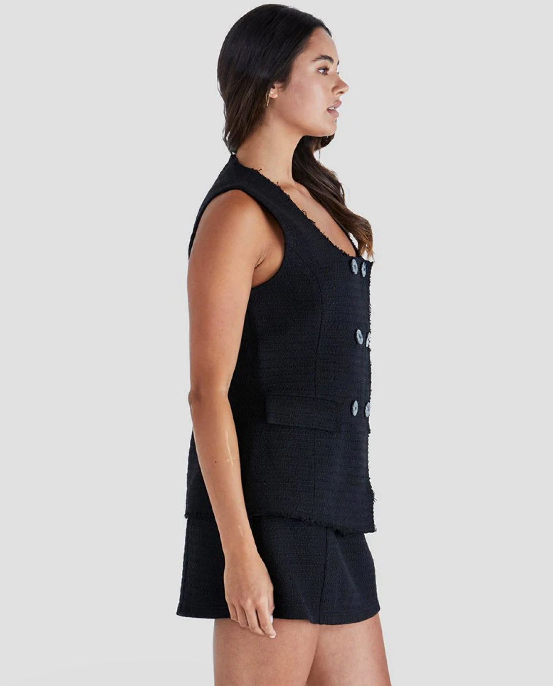 NICO VEST - BLACK
