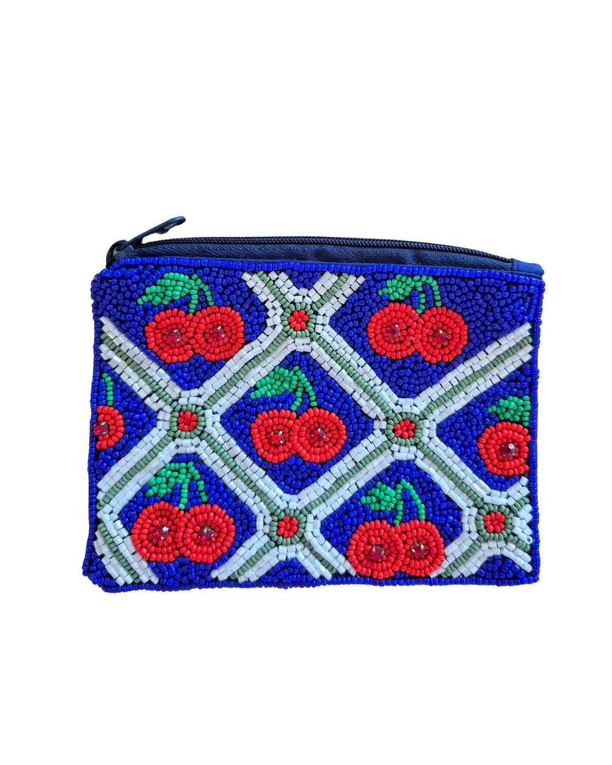 BEADED POUCH