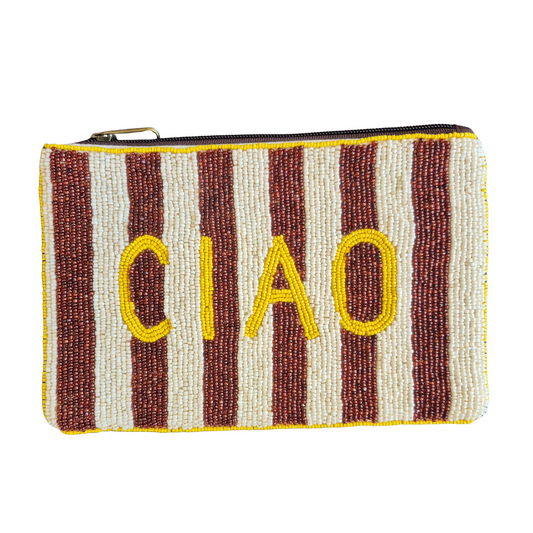 BEADED POUCH - ciao