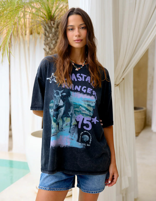 Coastal Ranger Tee Washed Black