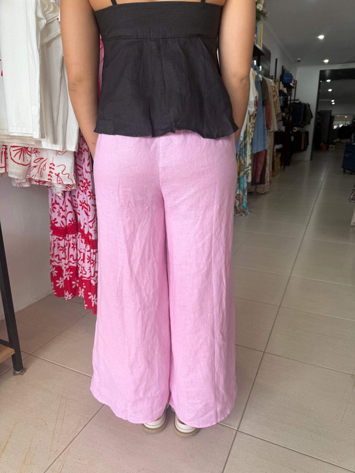 Flavia Pant - Pink