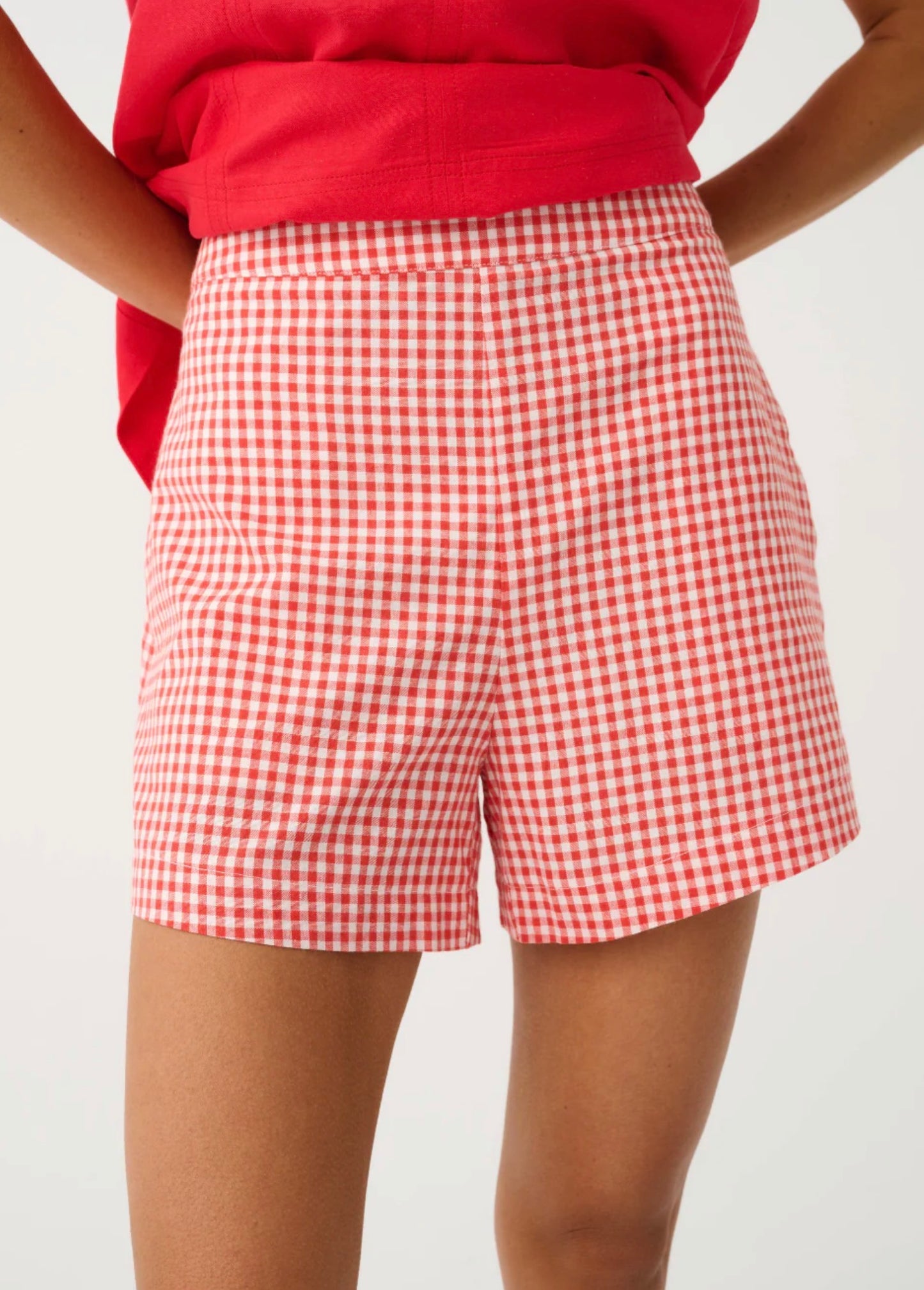 Demi Short - Mandarin Gingham