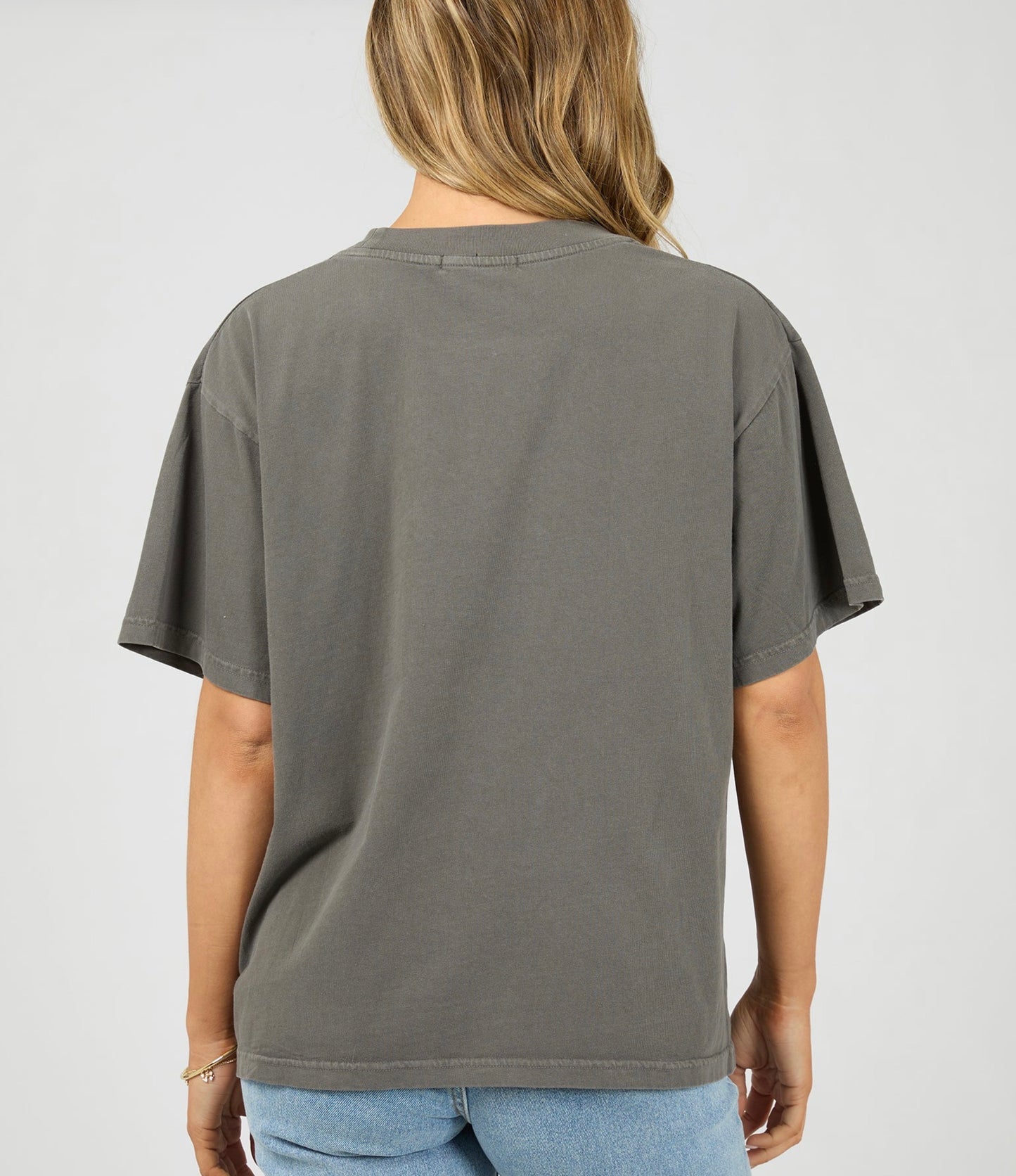 FORGET ME NOT BOX TEE CHARCOAL