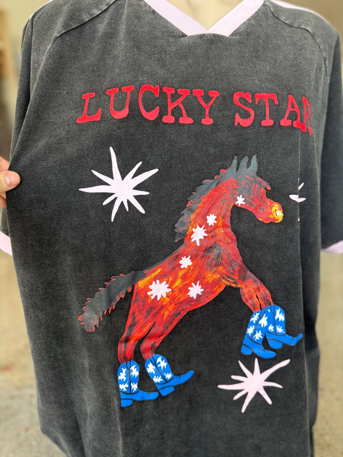 Lucky Star Oversized Tee