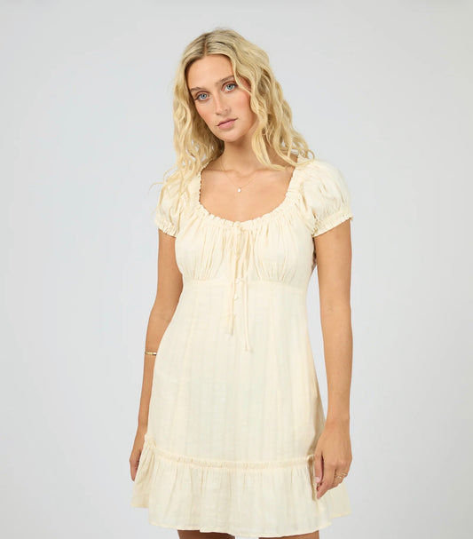 SHAYAN MINI DRESS YELLOW