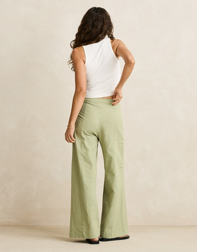 Vista Stripe Wide Leg Pants