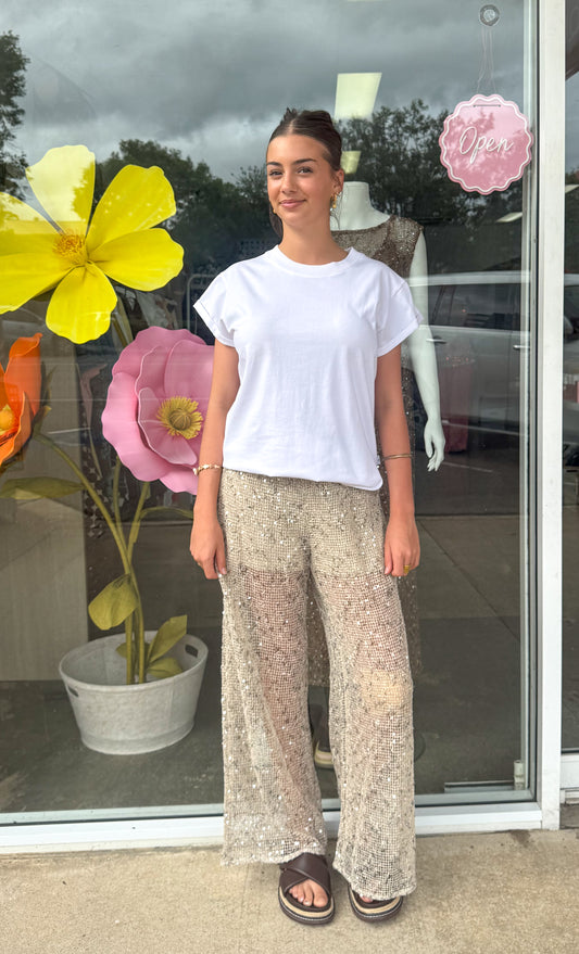 Mia Sequin Pants