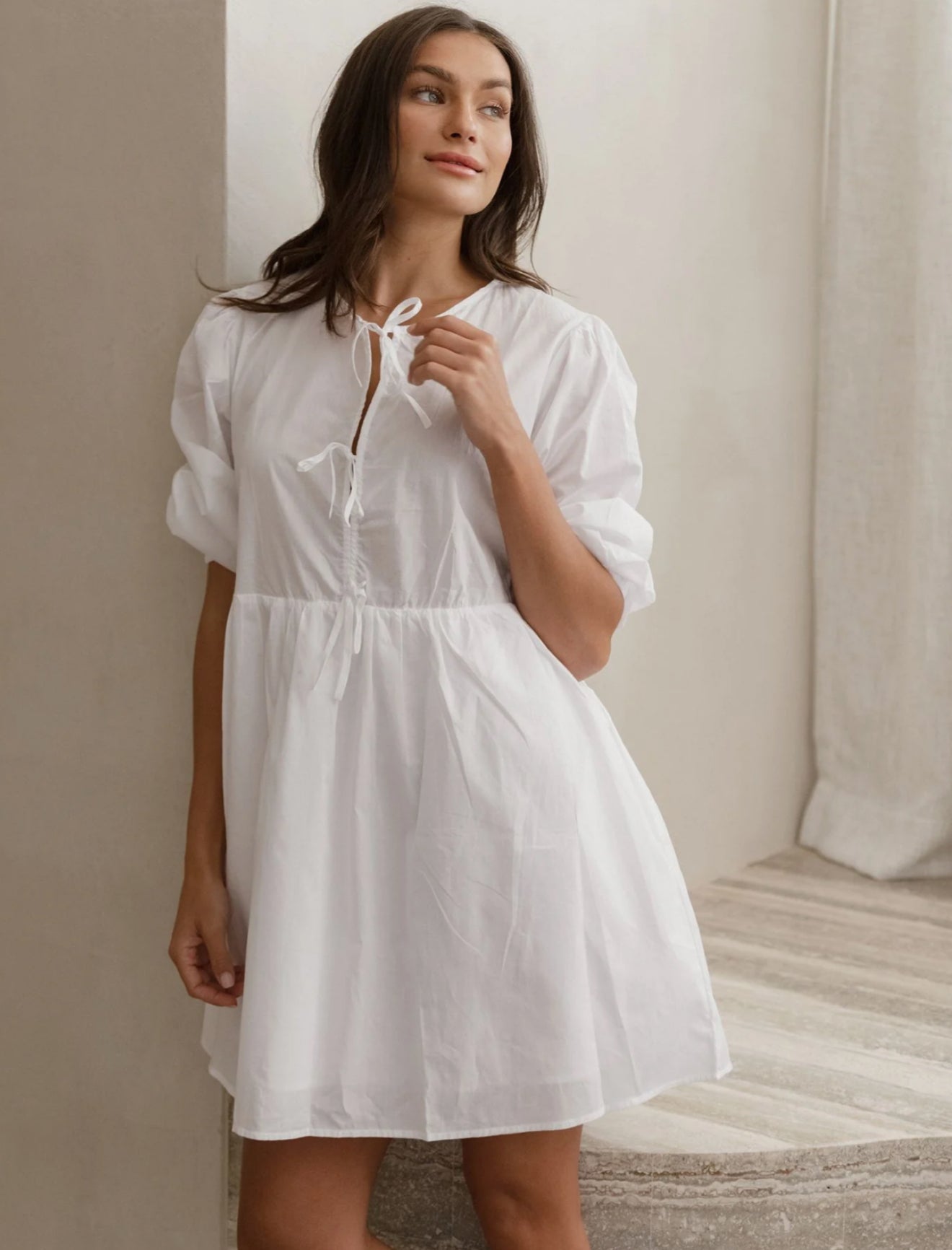 Rafa Dress - White