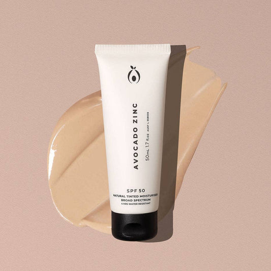 SPF 50 Natural Tinted Moisturiser: Light