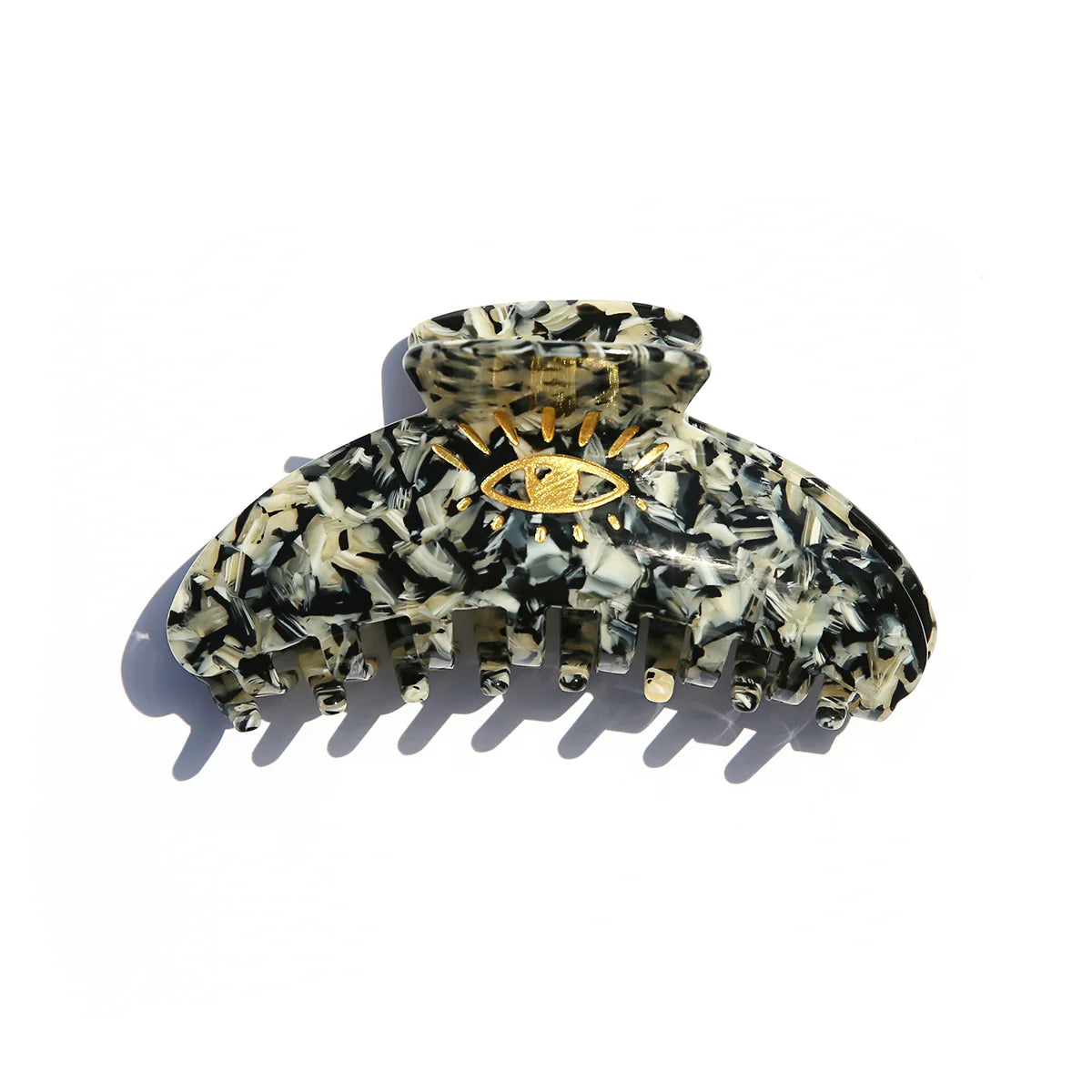 'Eye Love' Hair Claw Speckle