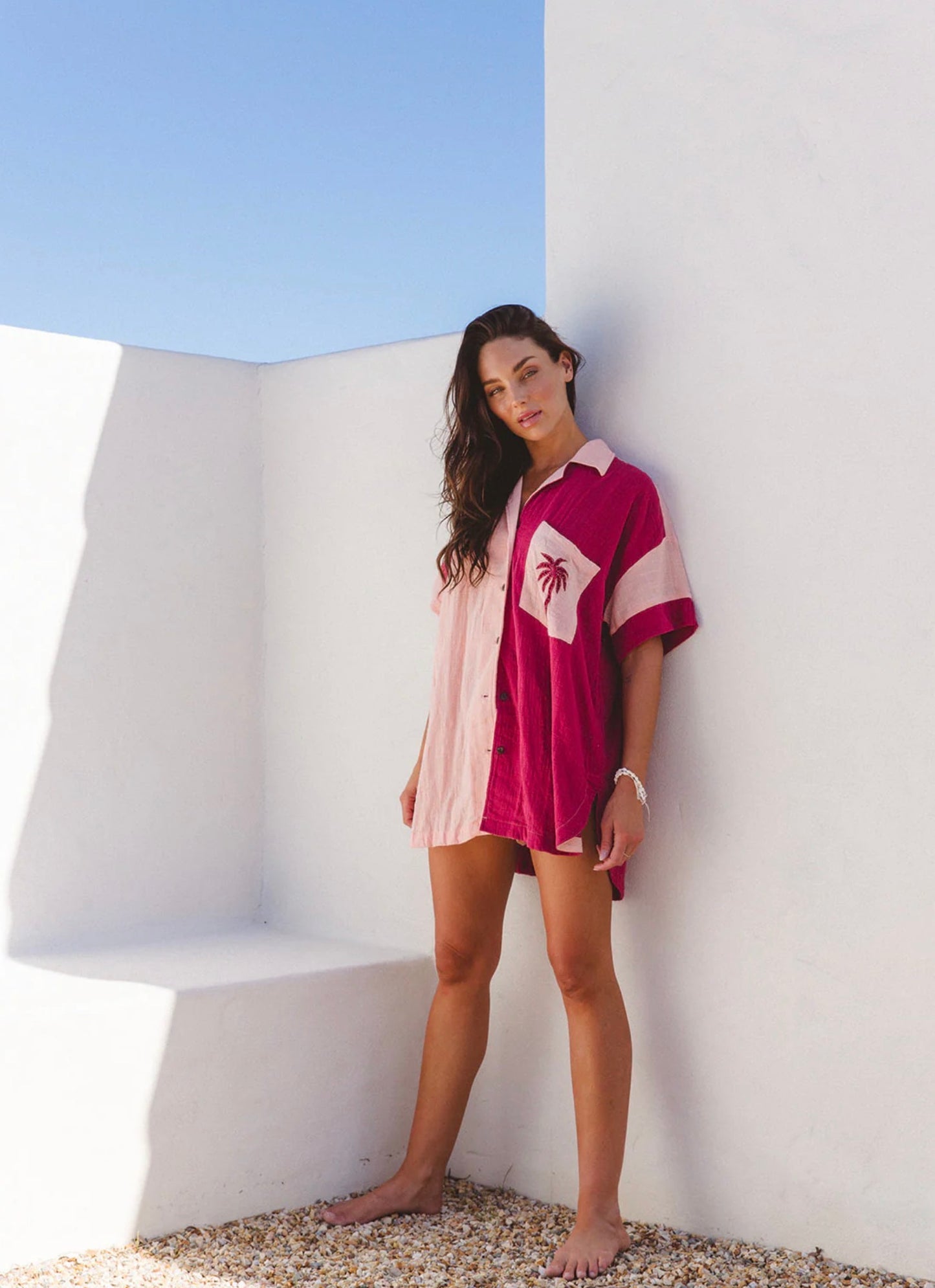 OASIS PATCHWORK PALM SET