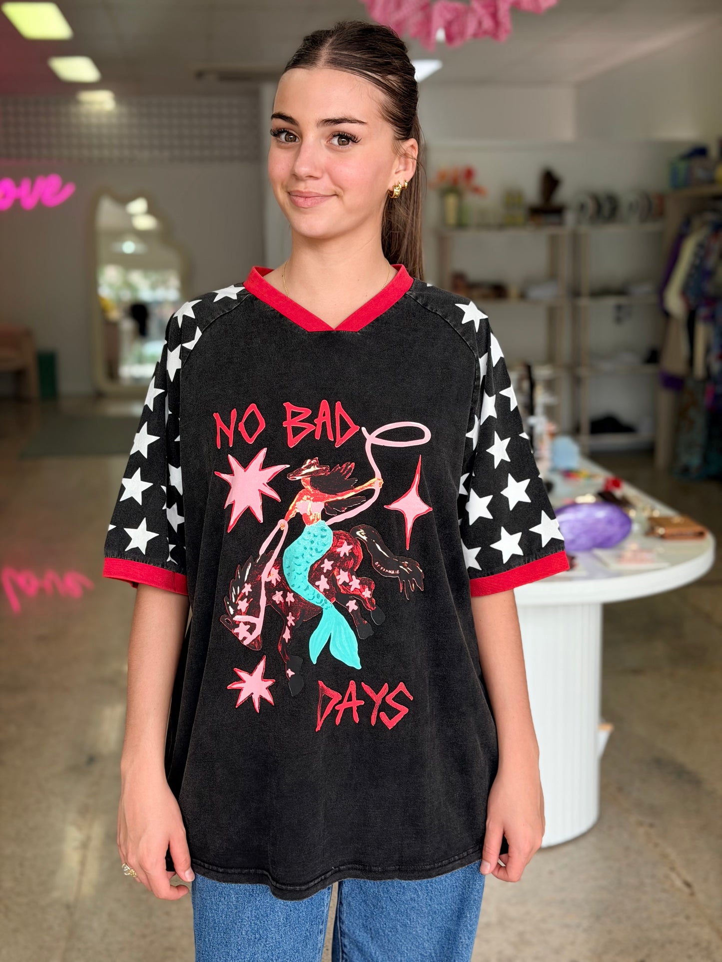 No Bad Days Oversized Tee