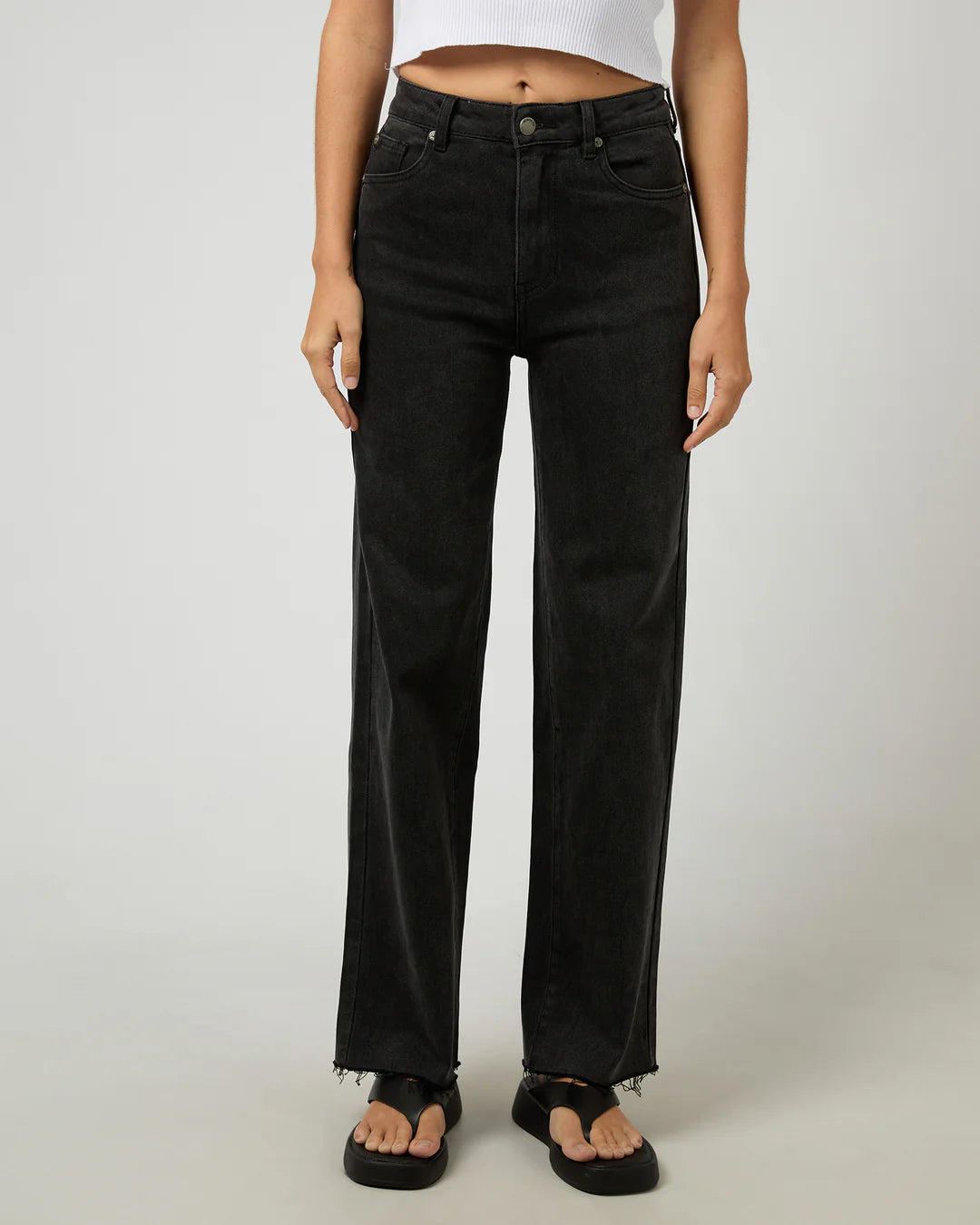 SKYE COMFORT JEAN WASHED BLACK