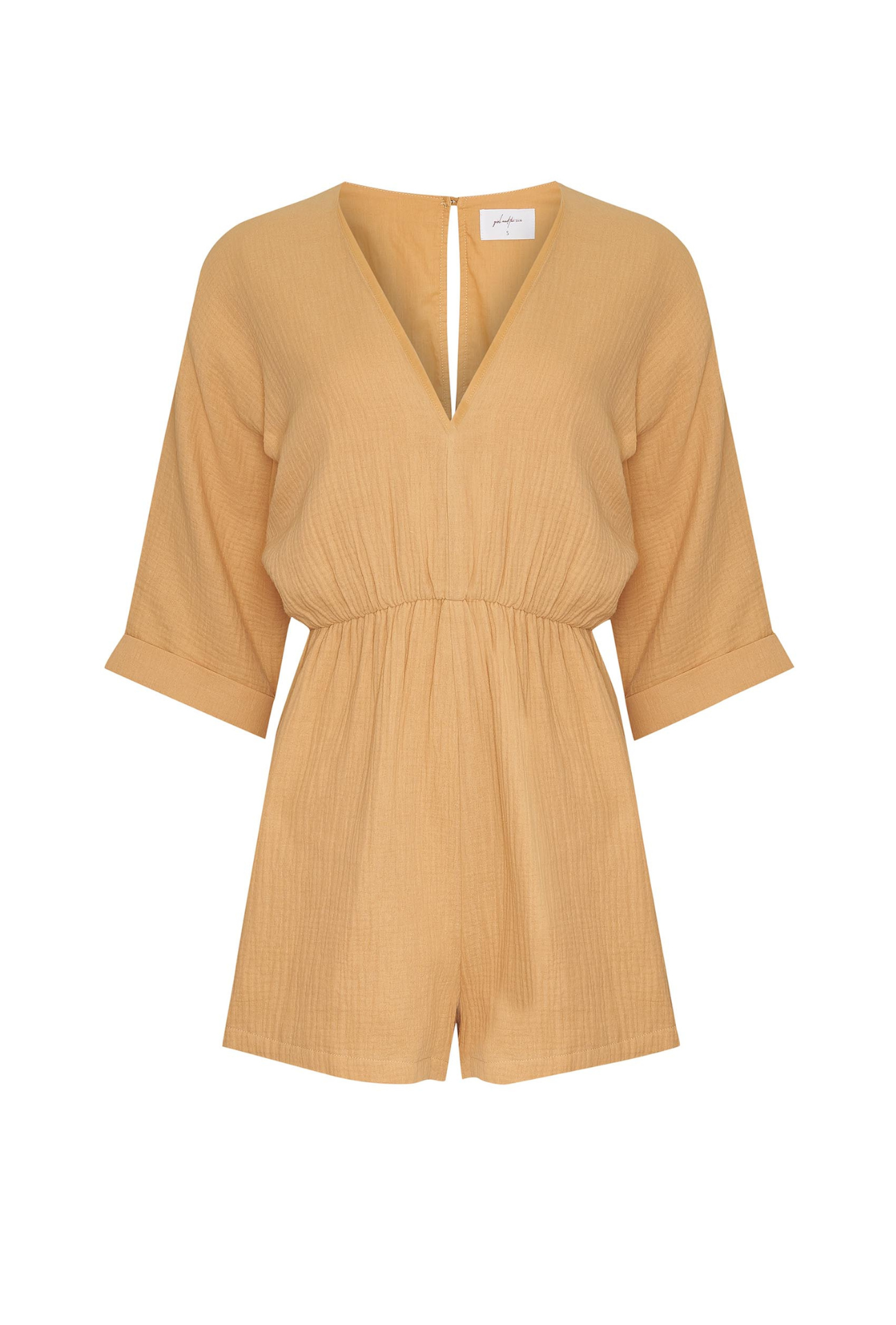 CORINNE PLAYSUIT - GOLD