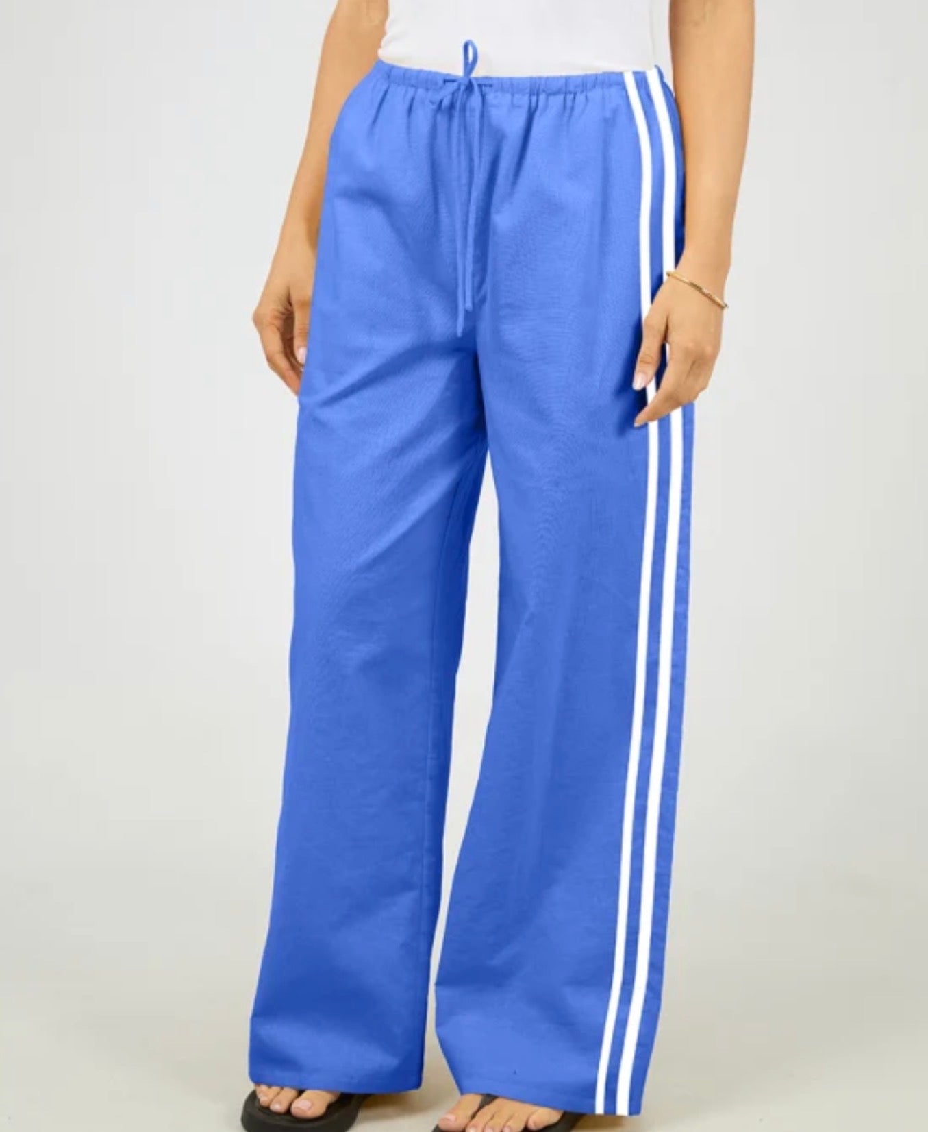 WEST COAST STRIPE PANT - Blue