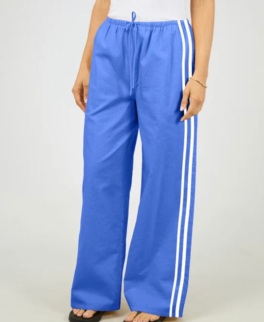 WEST COAST STRIPE PANT - Blue