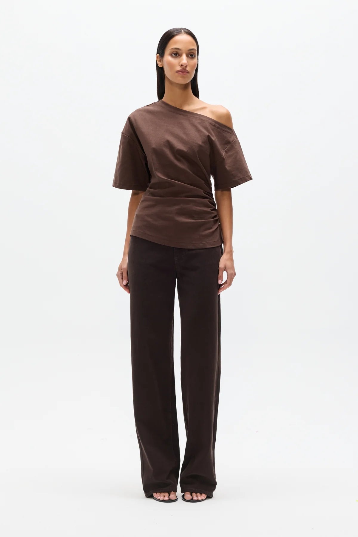 SUKI TOP - CHOCOLATE