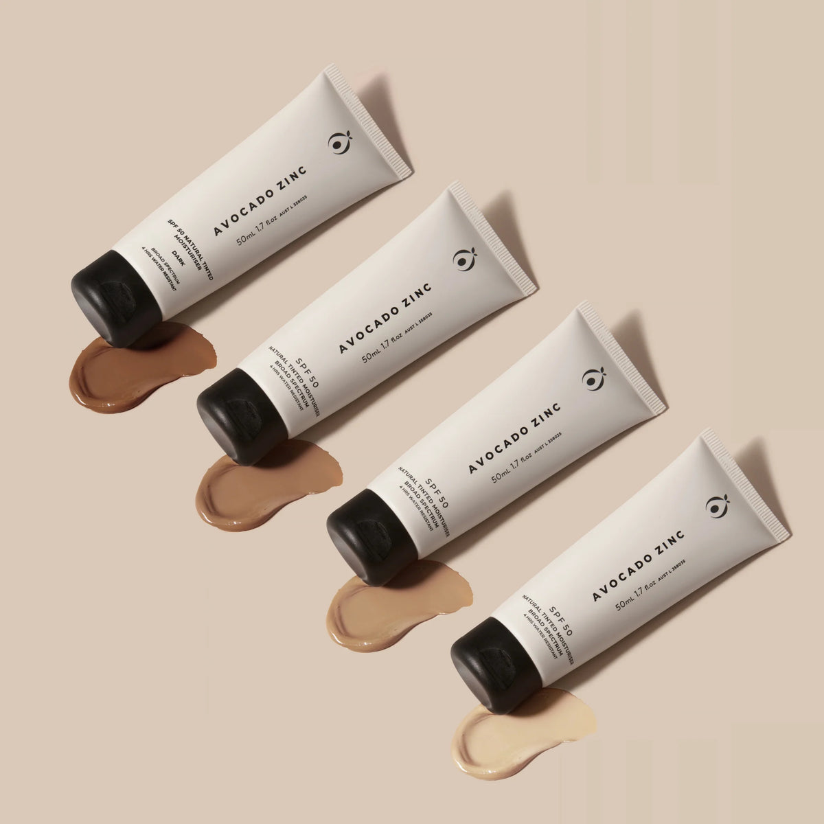 SPF 50 Natural Tinted Moisturiser - light medium