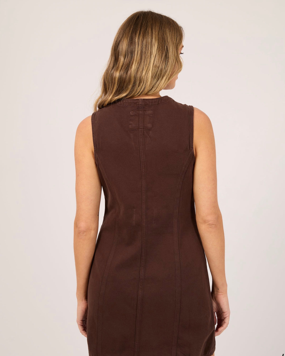 PETA MINI DRESS BROWN