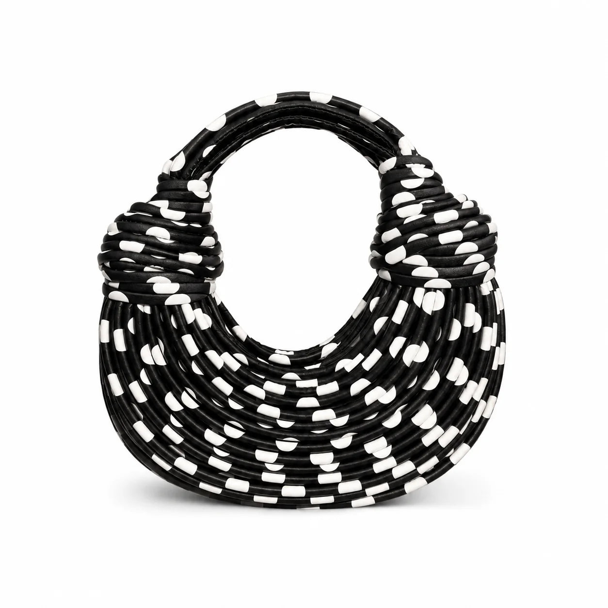 ANNIE Polka Dot Bag - Black