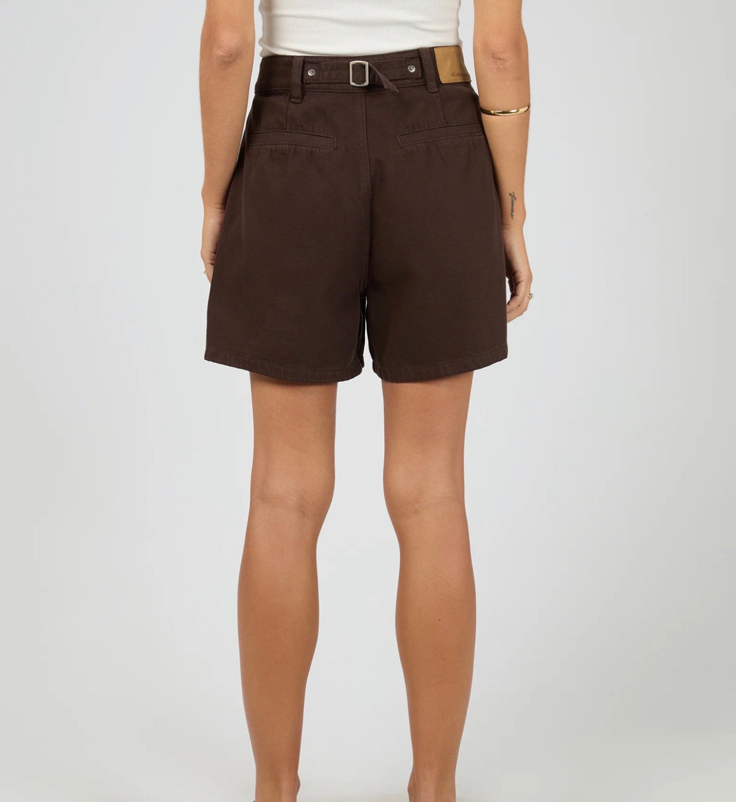 STEVIE Denim Short Brown