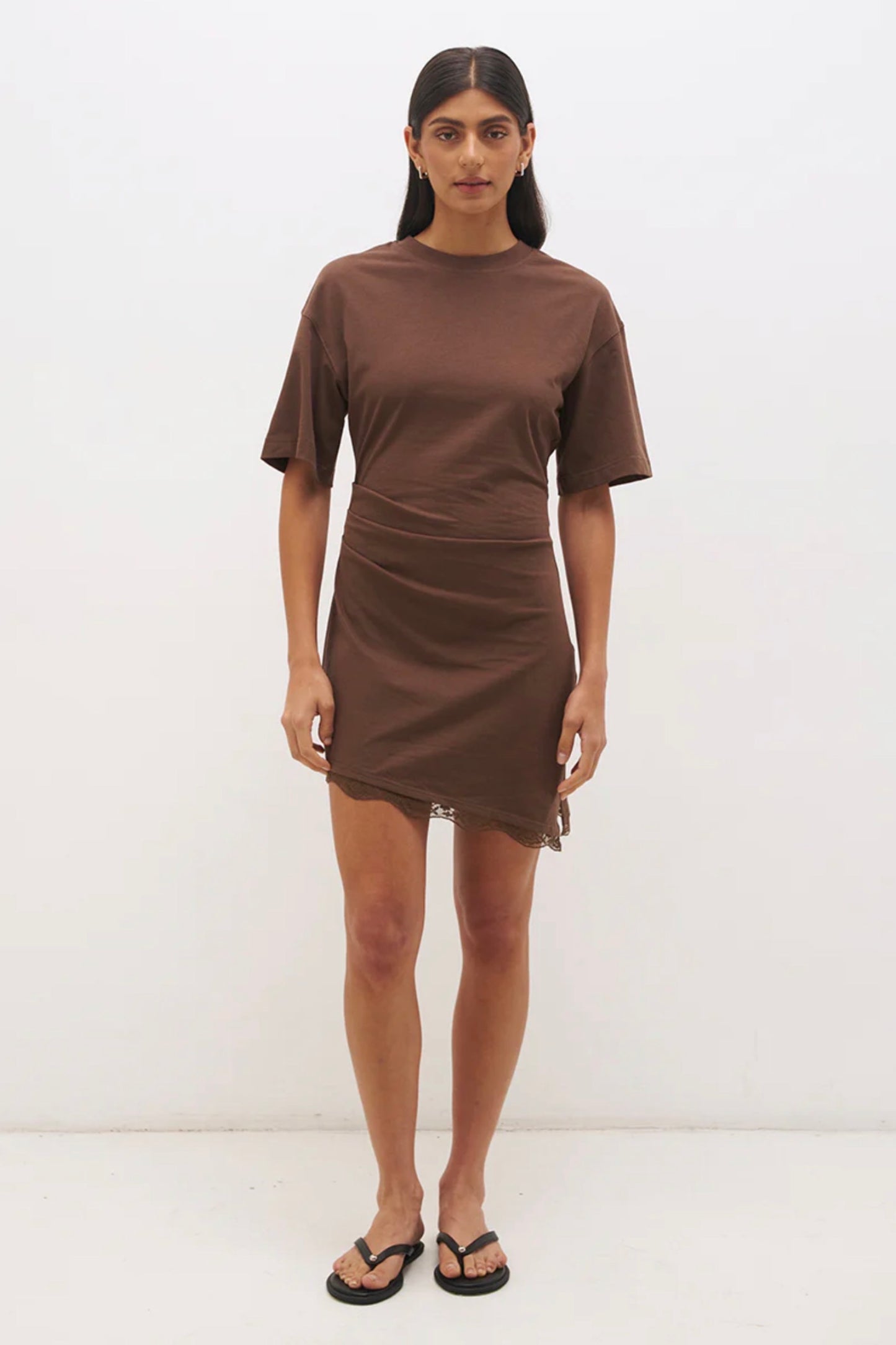 Liora Mini Dress Fudge