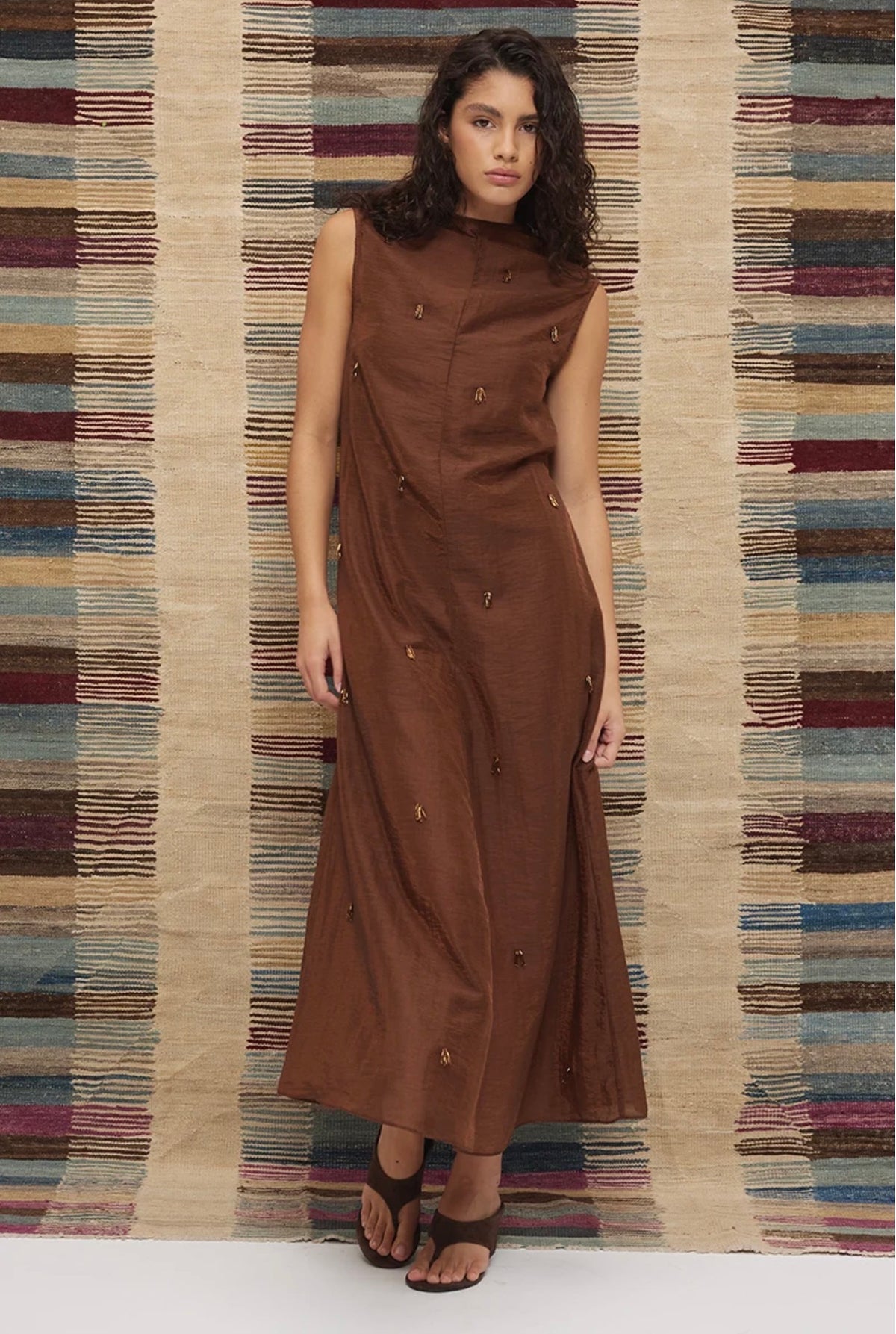 Illume Dress - Nutmeg
