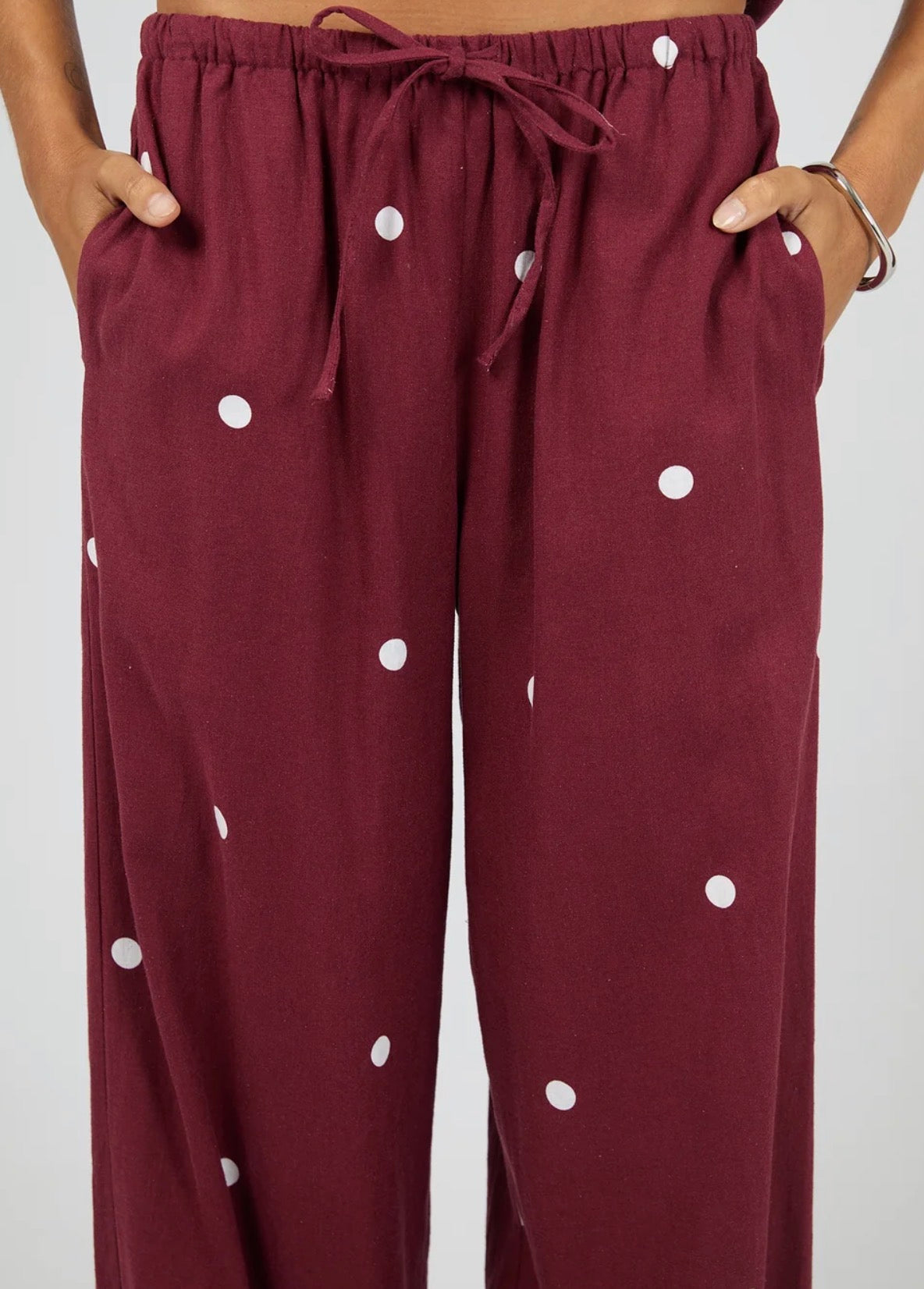 BORDEAUX PANT CHERRY
