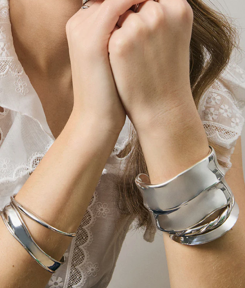 Tansy Cuff - Silver