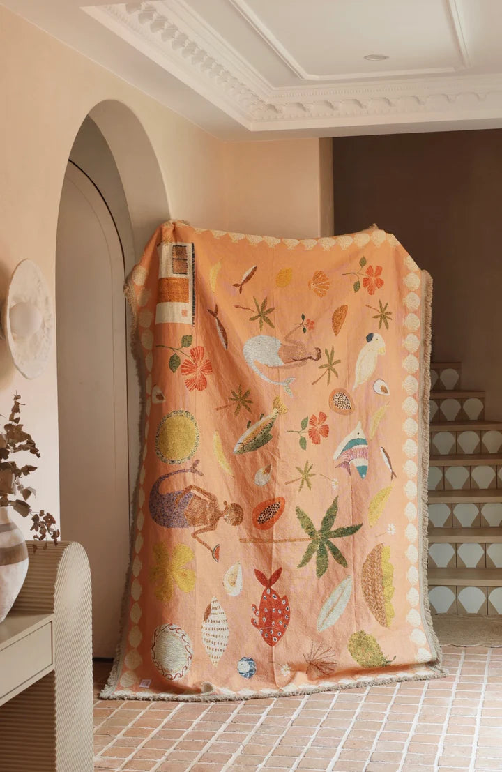 Abundance Art Throw Rug By Gabrielle Diamantis