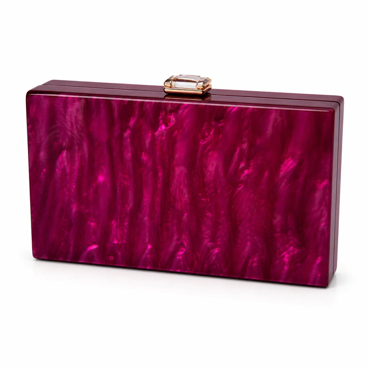 Acrylic Clutch - Rainbow