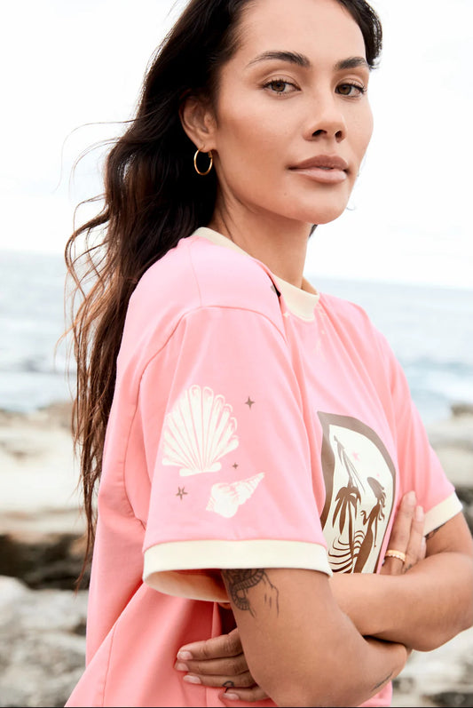 Mermaid Tee - Pink