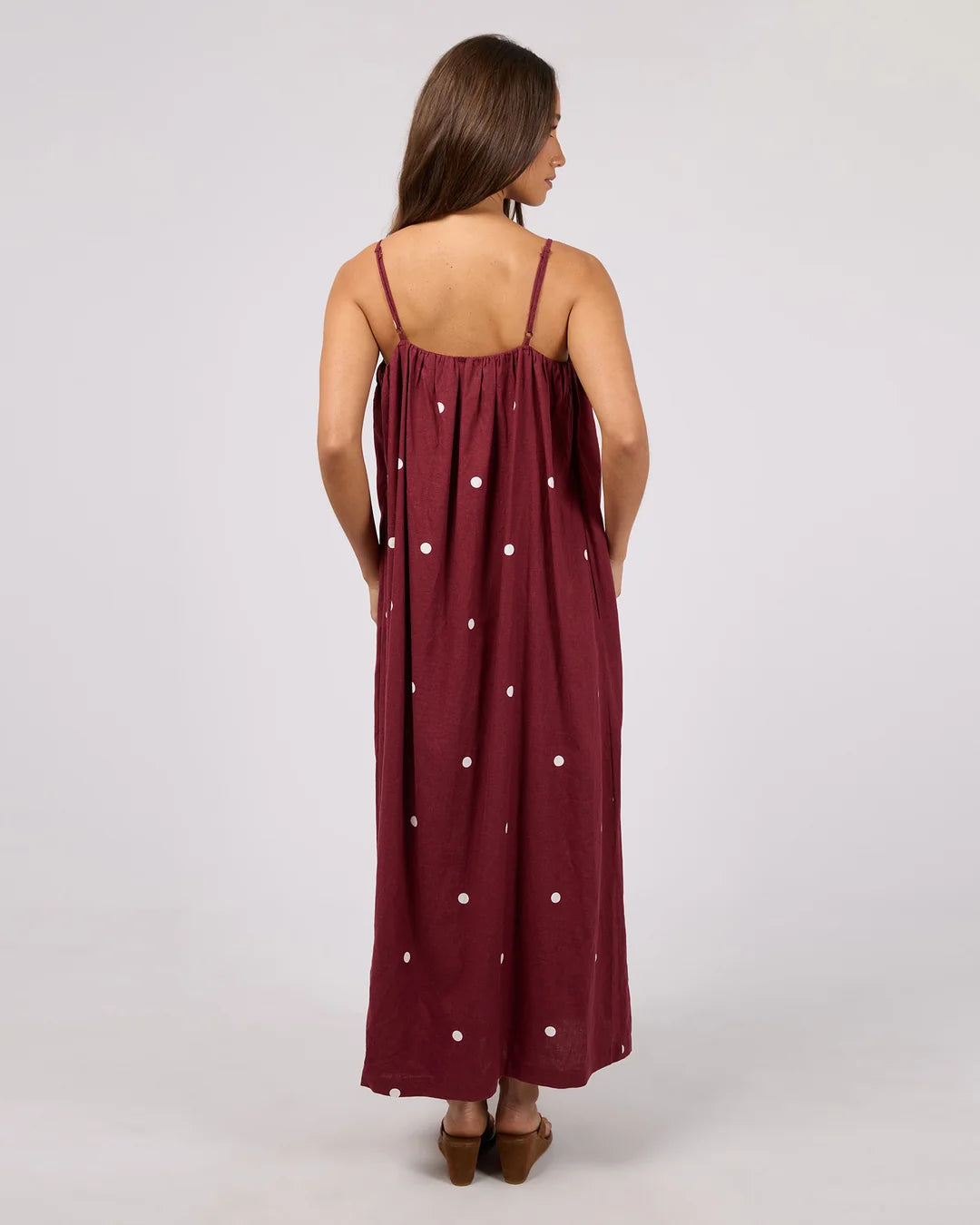 BORDEAUX MAXI DRESS CHERRY