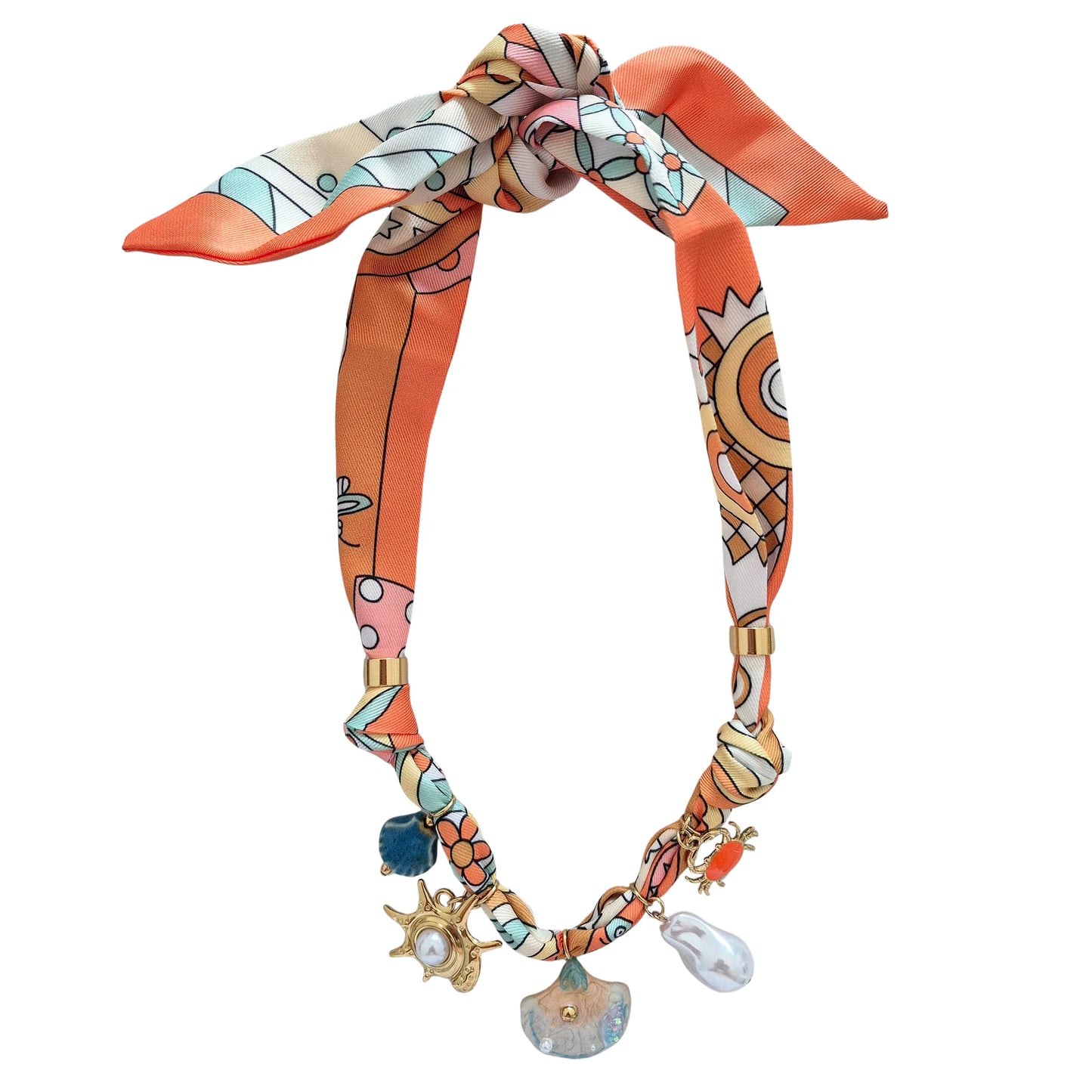 FABRIC NECKLACE - Orang