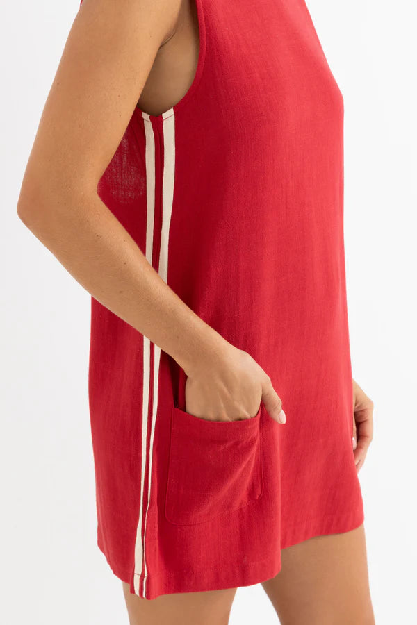 Hanalei Mini Dress - Red
